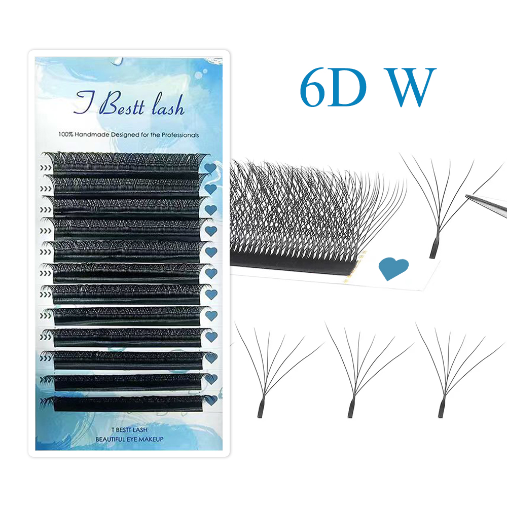 Eyelash Extension Yy - Tbestt 6DW Shape Lashes YY Wimpernvolumenverlängerungen