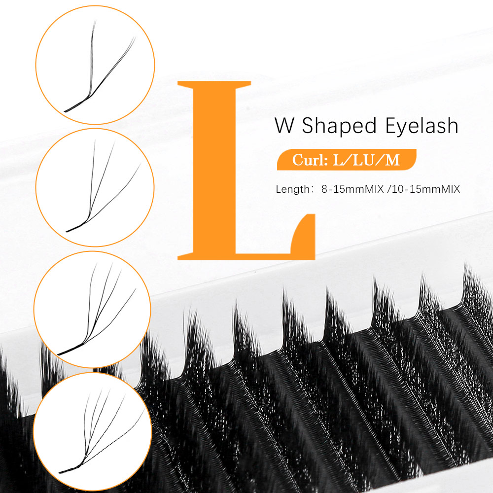 Eyelash Extension Yy - MASSCAKU LU/L Curl YY 3D 4D