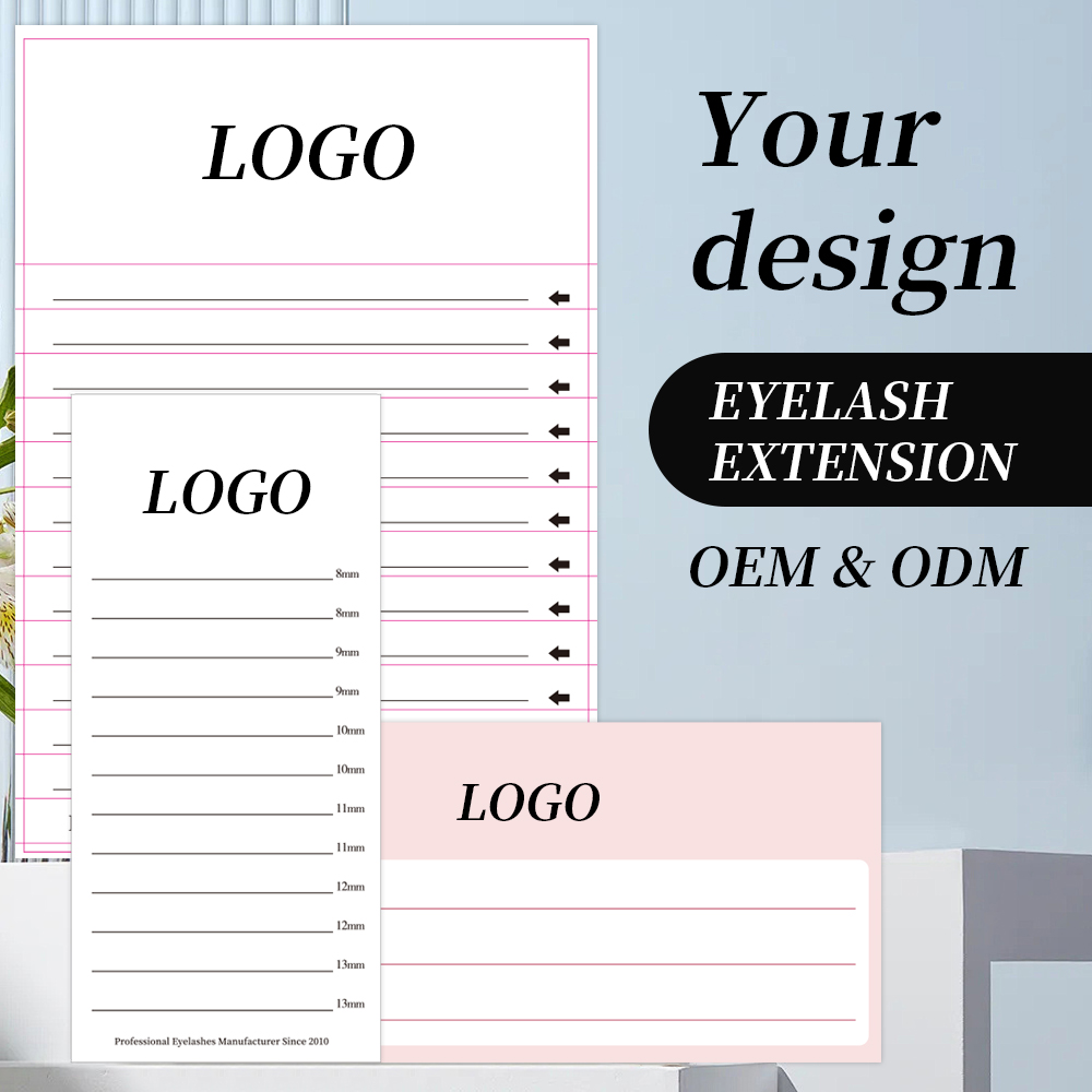 Eyelash Extension Logo - Individuelle Wimpern mit Eigenem Logo-Design, Einzelne