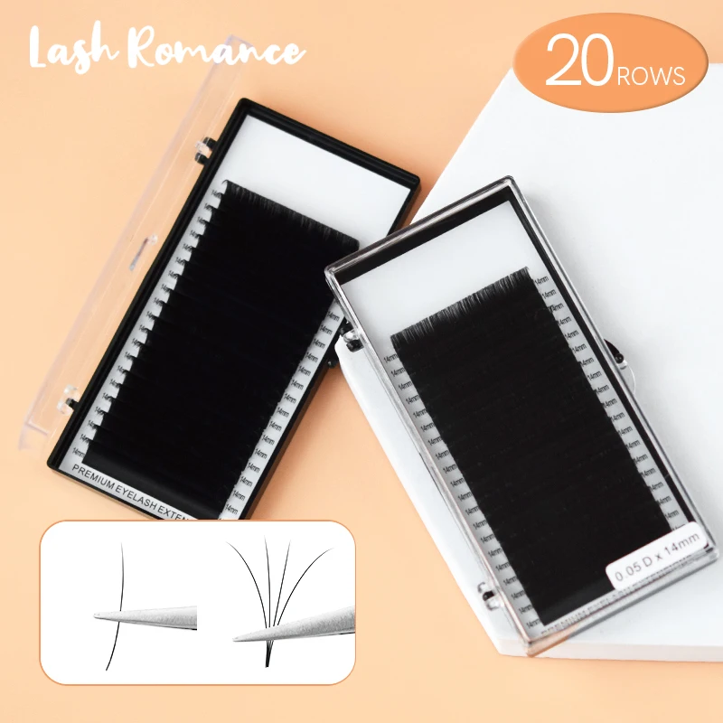 Eyelash Extension Korea Natural - H&L SINCE 1990 Einzelwimpern 20 Reihen