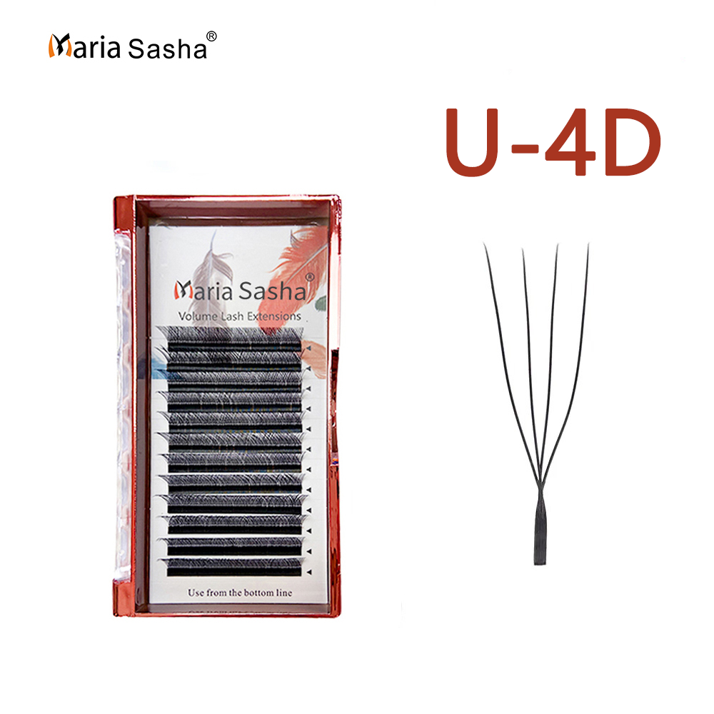 Eyelash Extension Logo - MARIA U 4D W Wimpern Einlagige