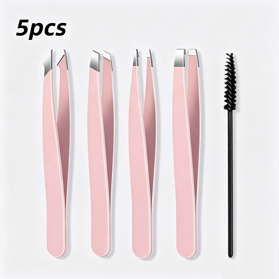 Edelstahl 5-teiliges Set Lila  – Eyelash Extension Remover Bewertung und Preis