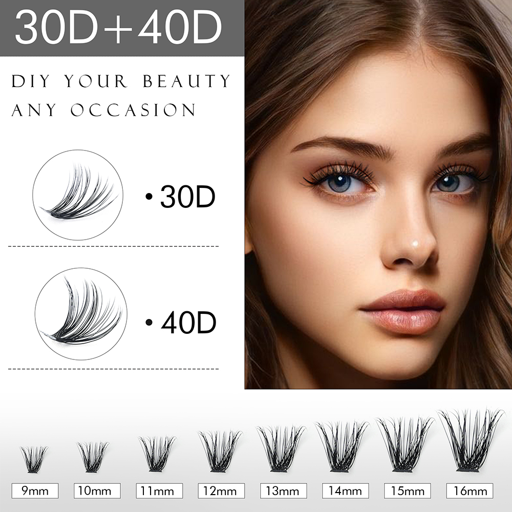 WINKLURE DIY Wimpern-Cluster-S – Eyelash Extension Volume Cat Eye Bewertung und Preis