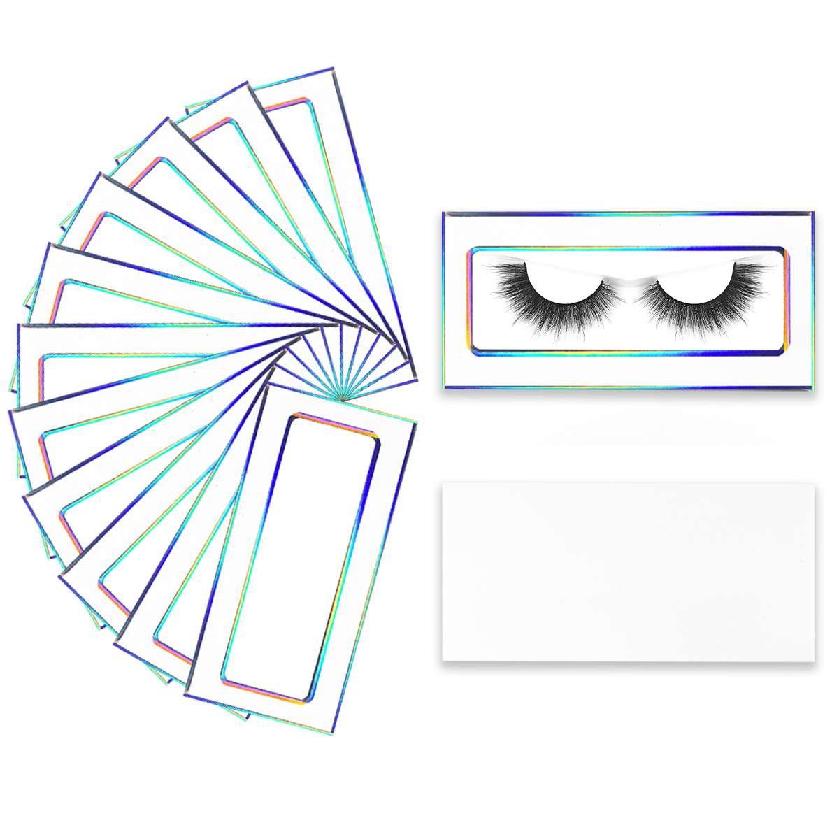 Wimpernboxen-Verpackung, 25 mm – Eyelash Extension Logo Bewertung und Preis