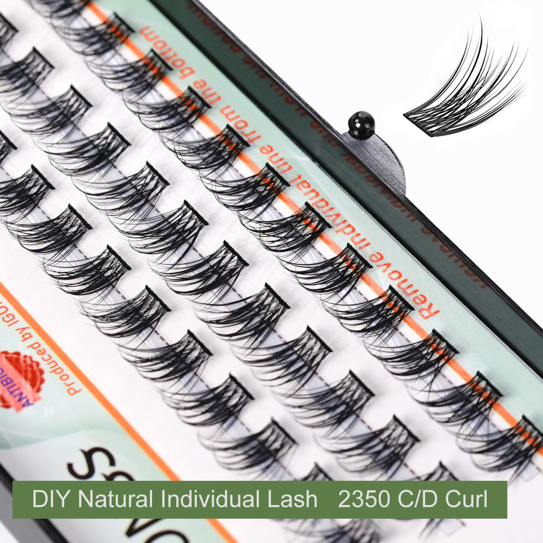 OEM ODM Wimpernbüschel DIY Ein – Eyelash Extension Logo Bewertung und Preis