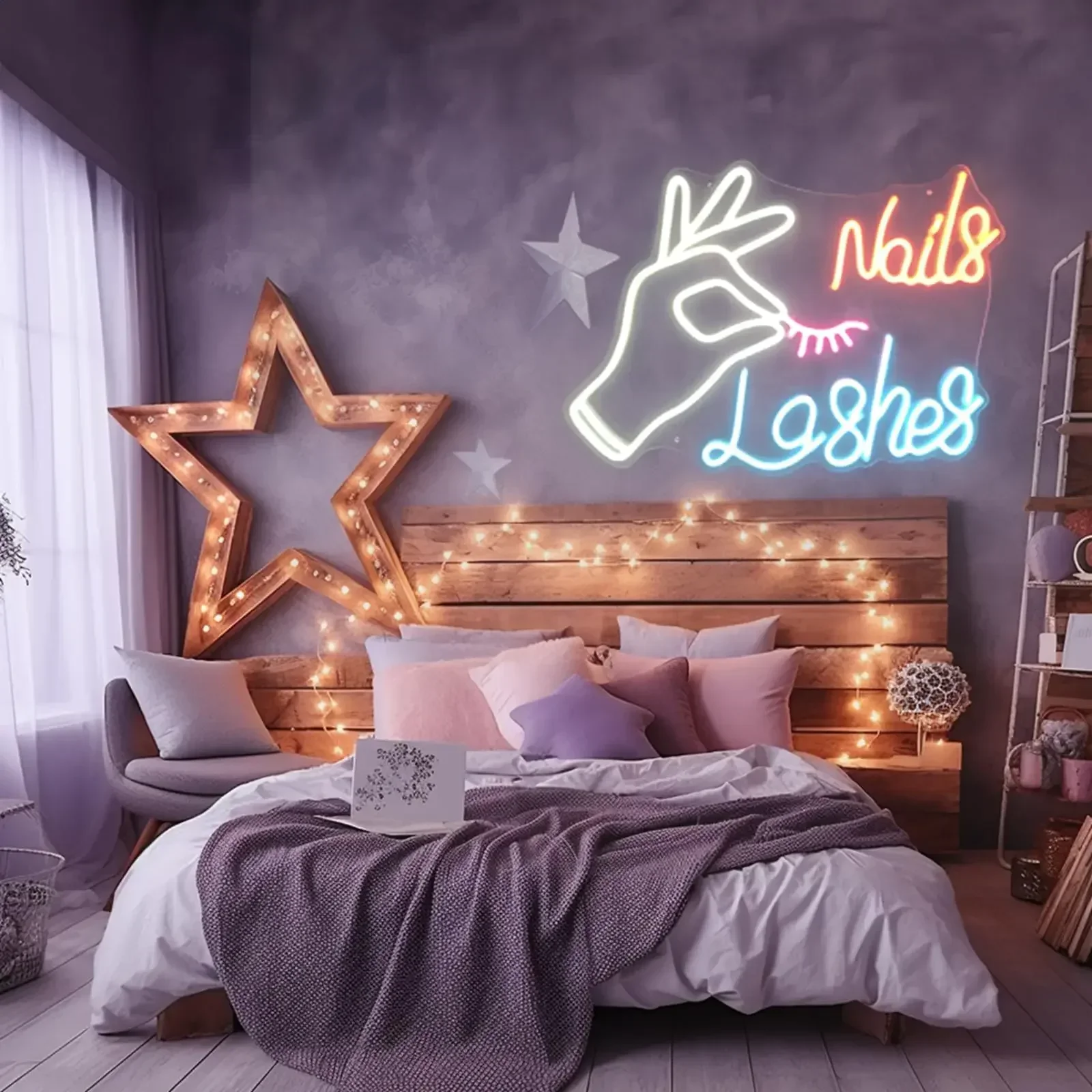 LED-Neonschild für Nagelwimper – Eyelash Extension Logo Bewertung und Preis