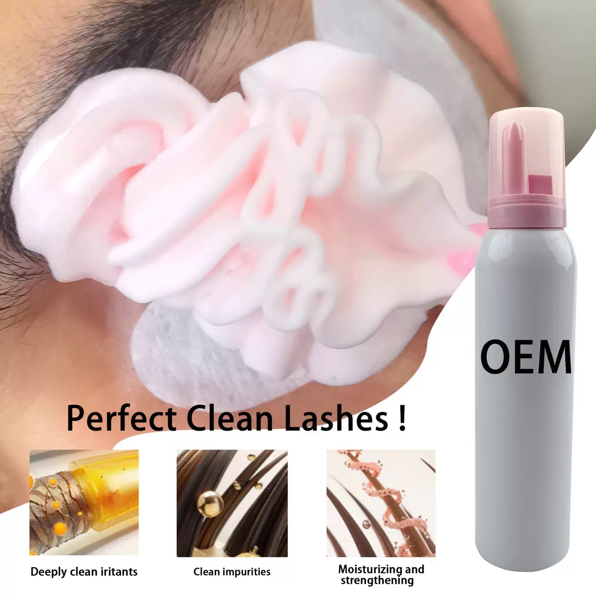 Maßgeschneidertes Schlagsahnei – Eyelash Extension Logo Bewertung und Preis