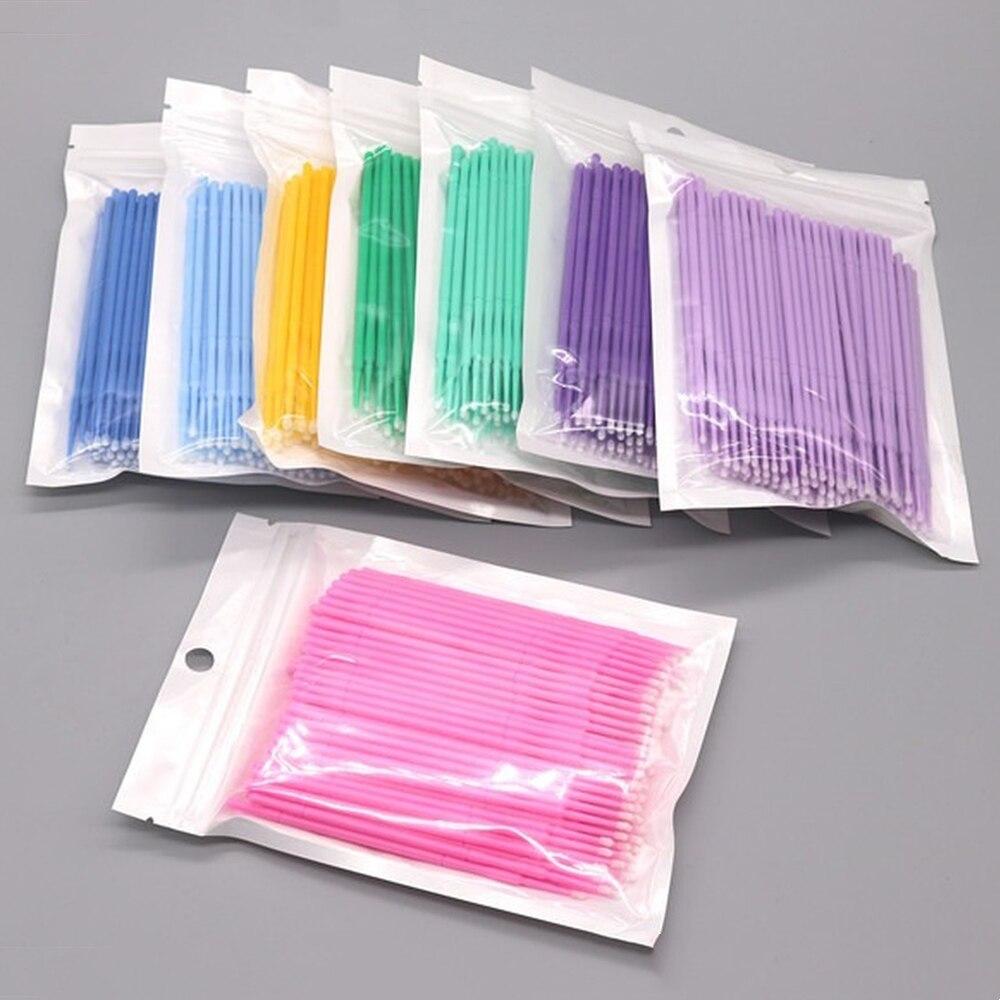 100 Stück/Set Mikro-Bürsten fü – Eyelash Extension Examples Bewertung und Preis