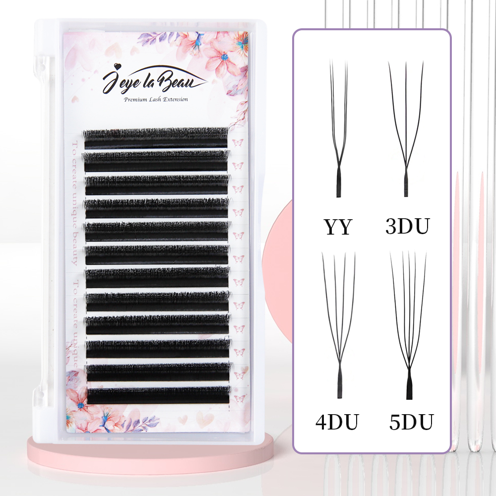 U-förmige YY 3DW 4DW 5DW Wimpe – Eyelash Extension Yy Bewertung und Preis