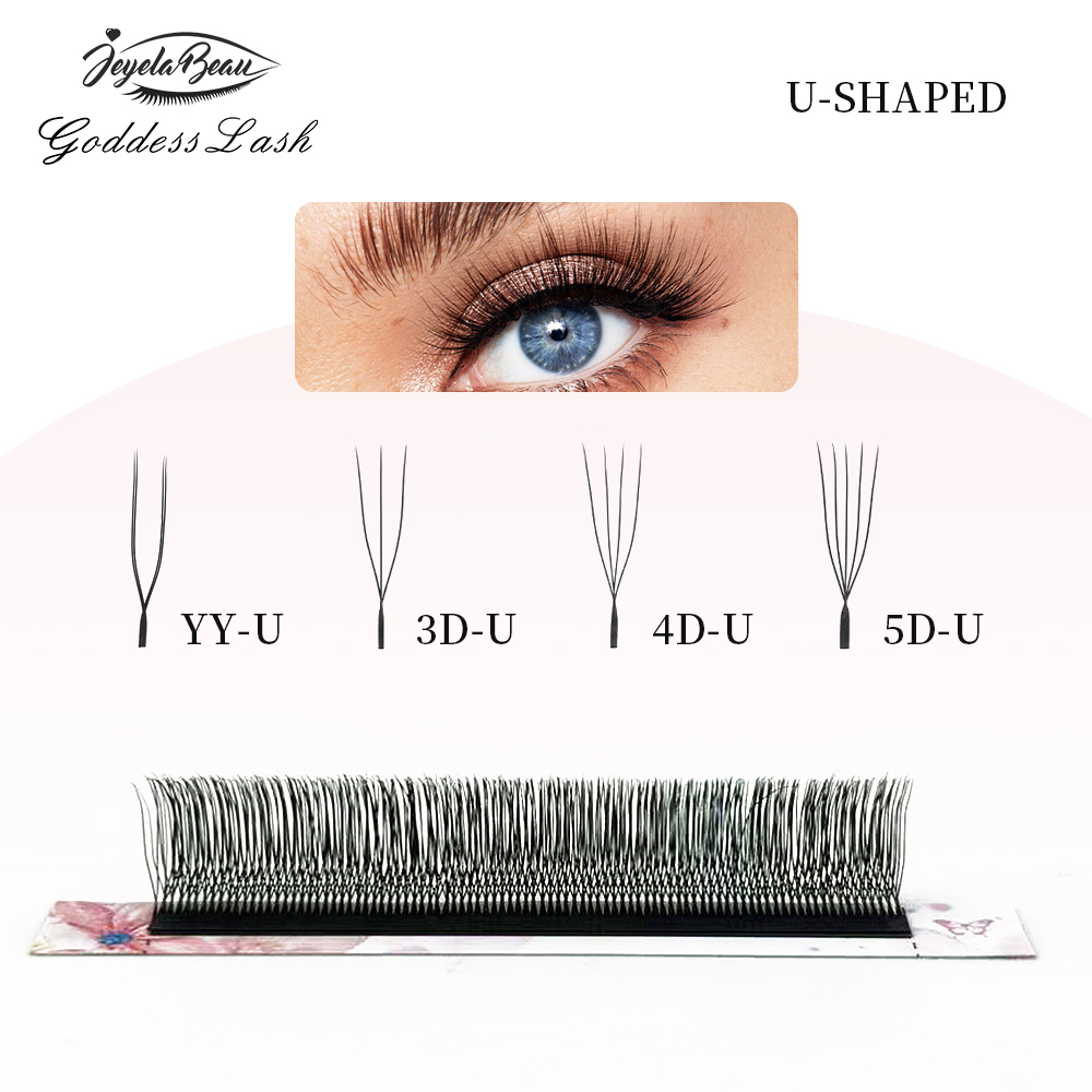 U-förmige YY 3DW 4DW 5DW Wimpe – Eyelash Extension Yy Bewertung und Preis