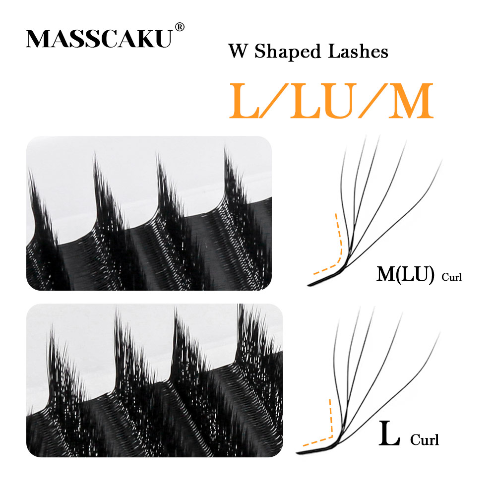MASSCAKU L LU M Curl Wimpernve – Eyelash Extension Yelix Bewertung und Preis