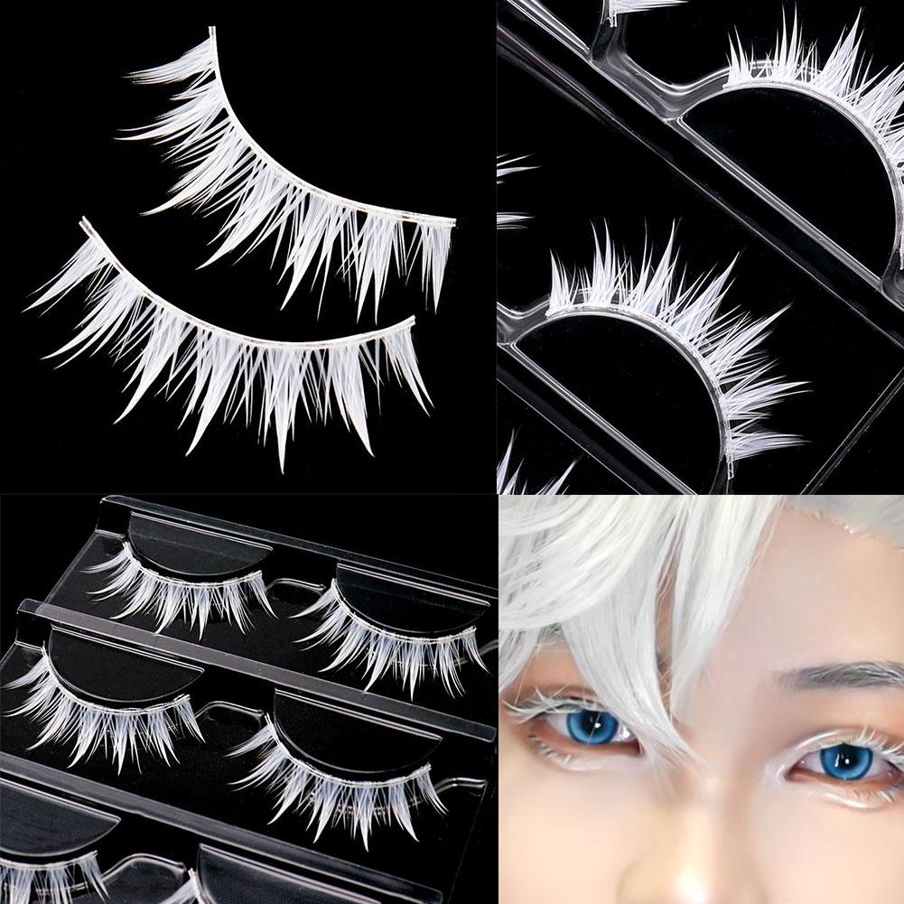 Weiße Künstliche Wimpern für C – Eyelash Extension Anime Bewertung und Preis
