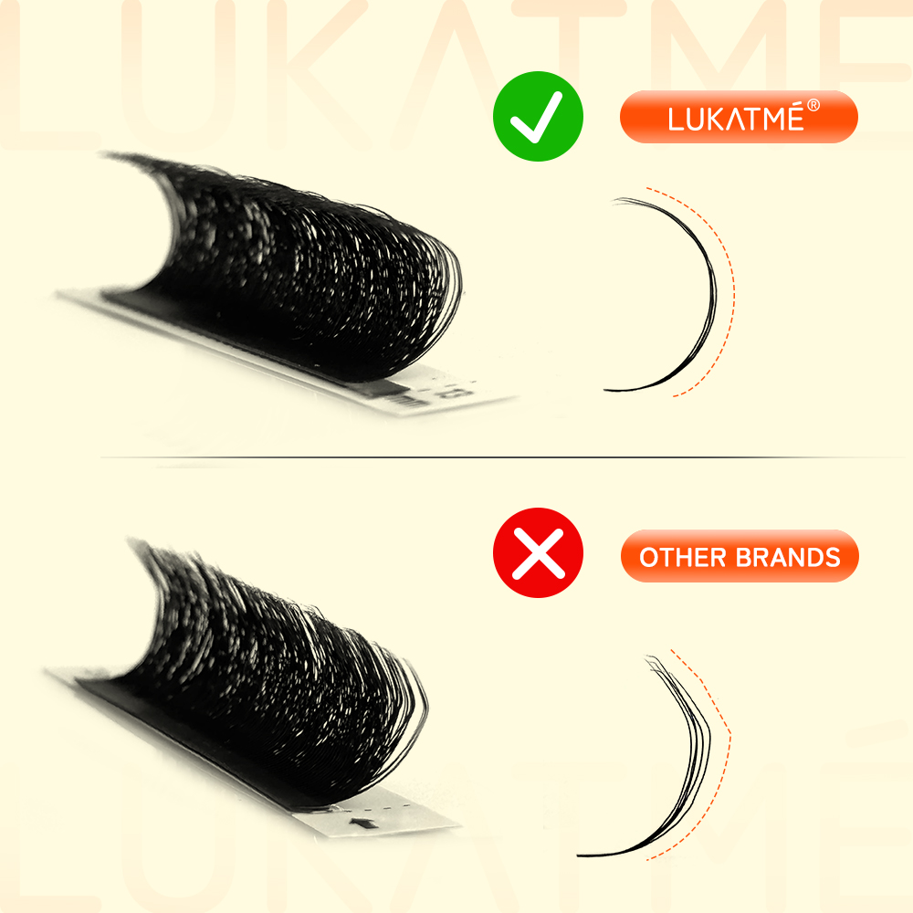 LUKATME W 3D 4D 5D 6D 7D Wimpe – Eyelash Extension Yelix Bewertung und Preis
