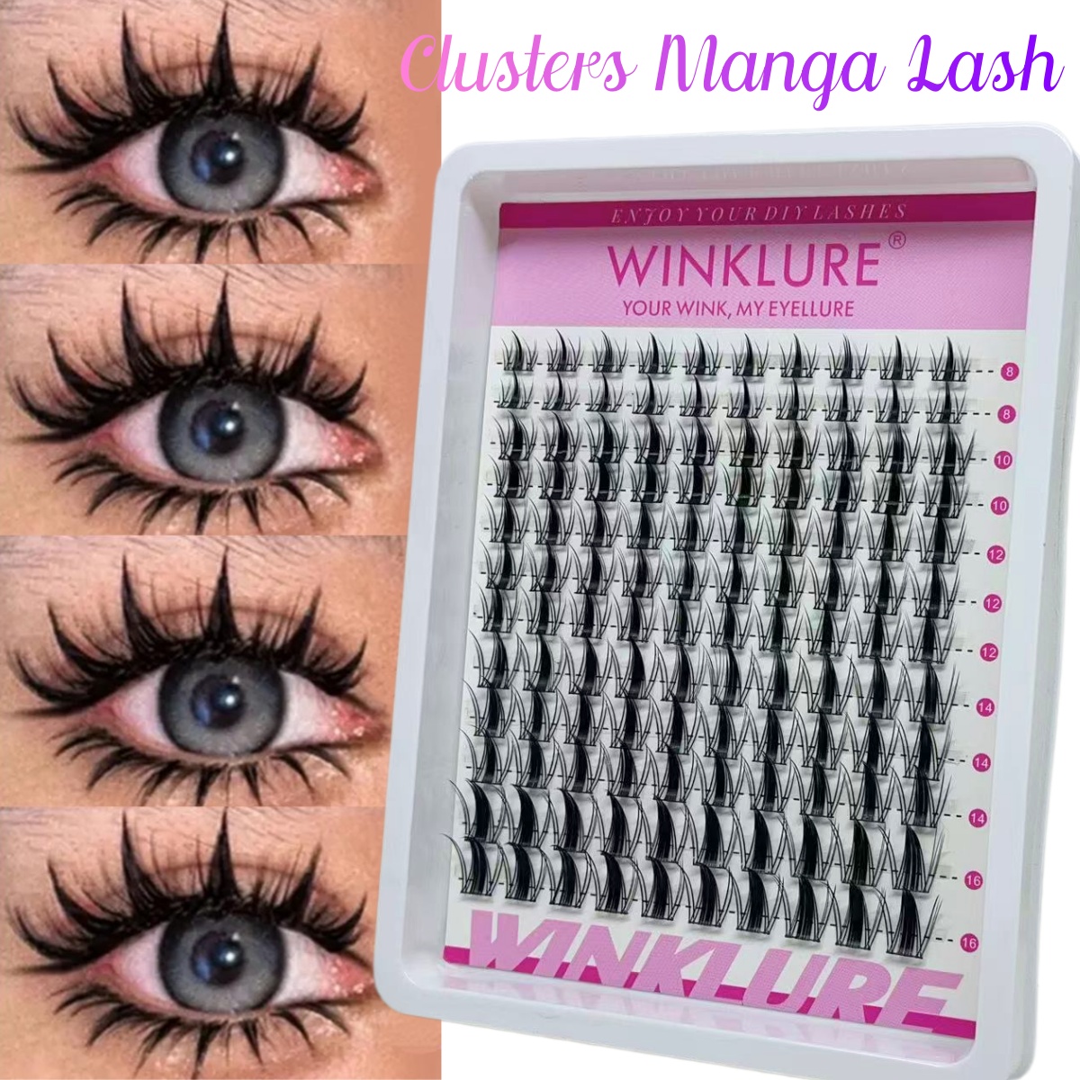 WINKLURE Manga Lash Clusters K – Eyelash Extension Anime Bewertung und Preis