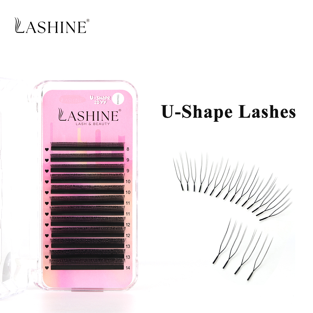 Lashine U-Form Kleeblatt Wimpe – Eyelash Extension Yy Bewertung und Preis