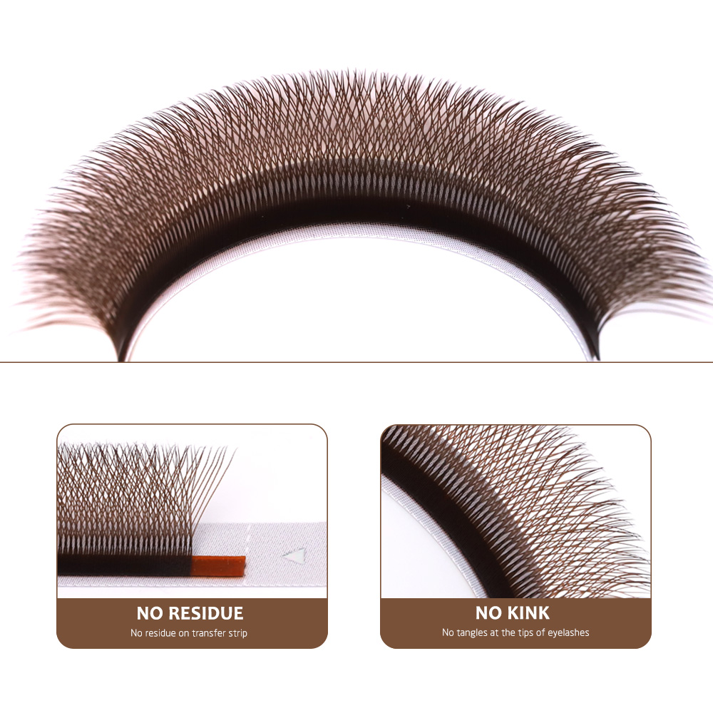 AGUUD Braune 4D W-förmige Wimp – Eyelash Extension Yy Bewertung und Preis
