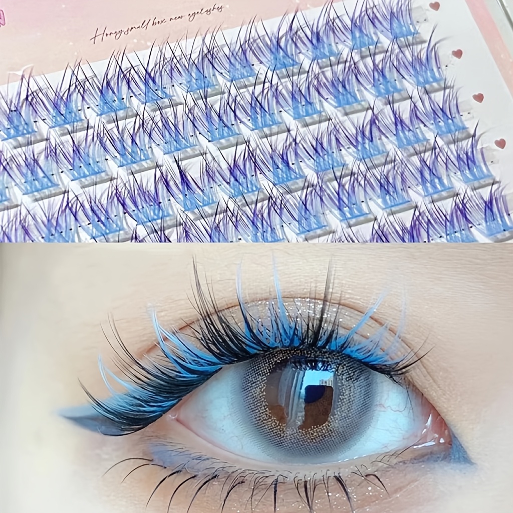 Mixiaohe Bunte Wimpern 60 Clus – Eyelash Extension Anime Bewertung und Preis