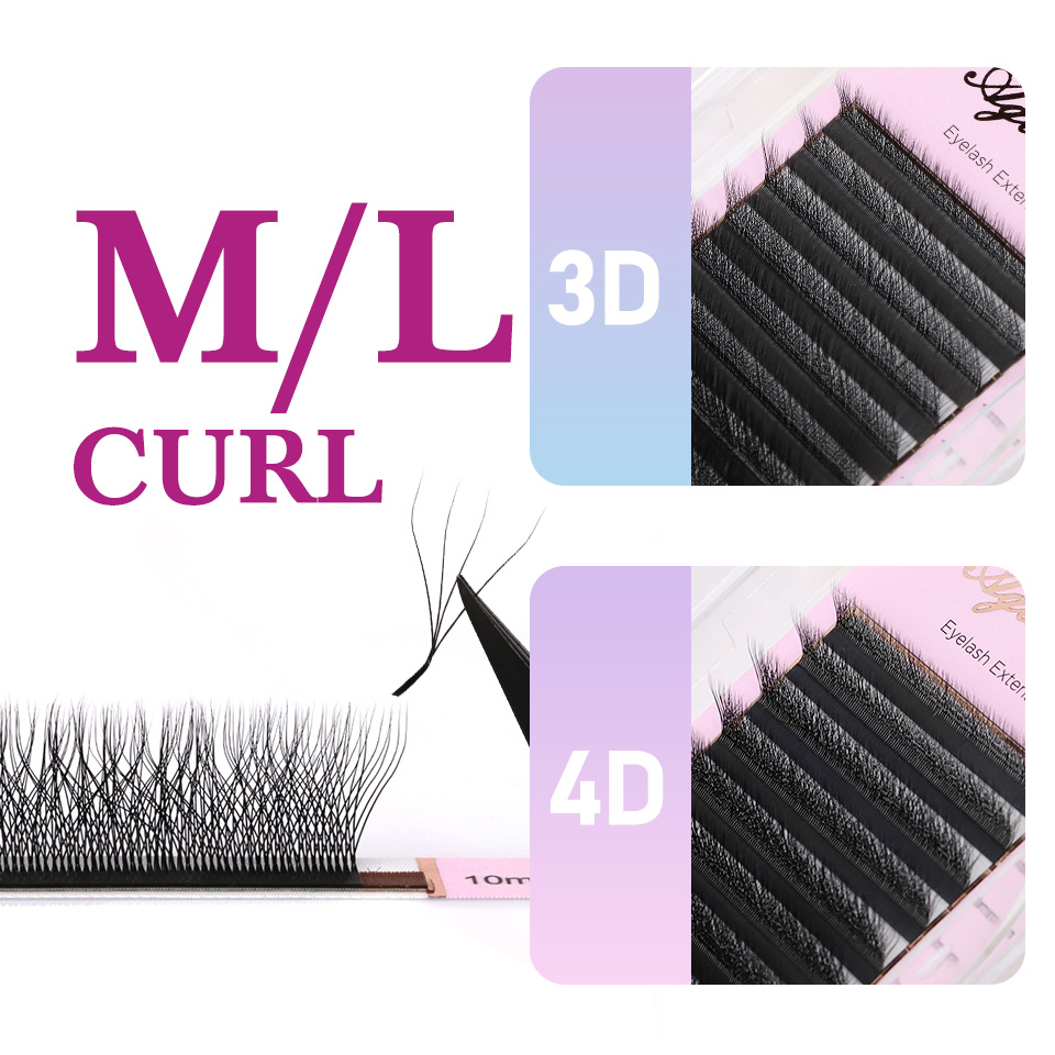 L M (LU) Curl W-Form Wimpernve – Eyelash Extension Yelix Bewertung und Preis