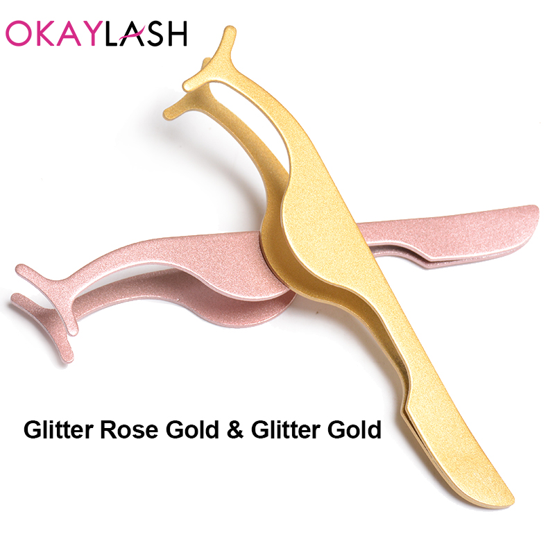 OKAYLASH Pinzette aus Edelstah – Eyelash Extension Logo Bewertung und Preis